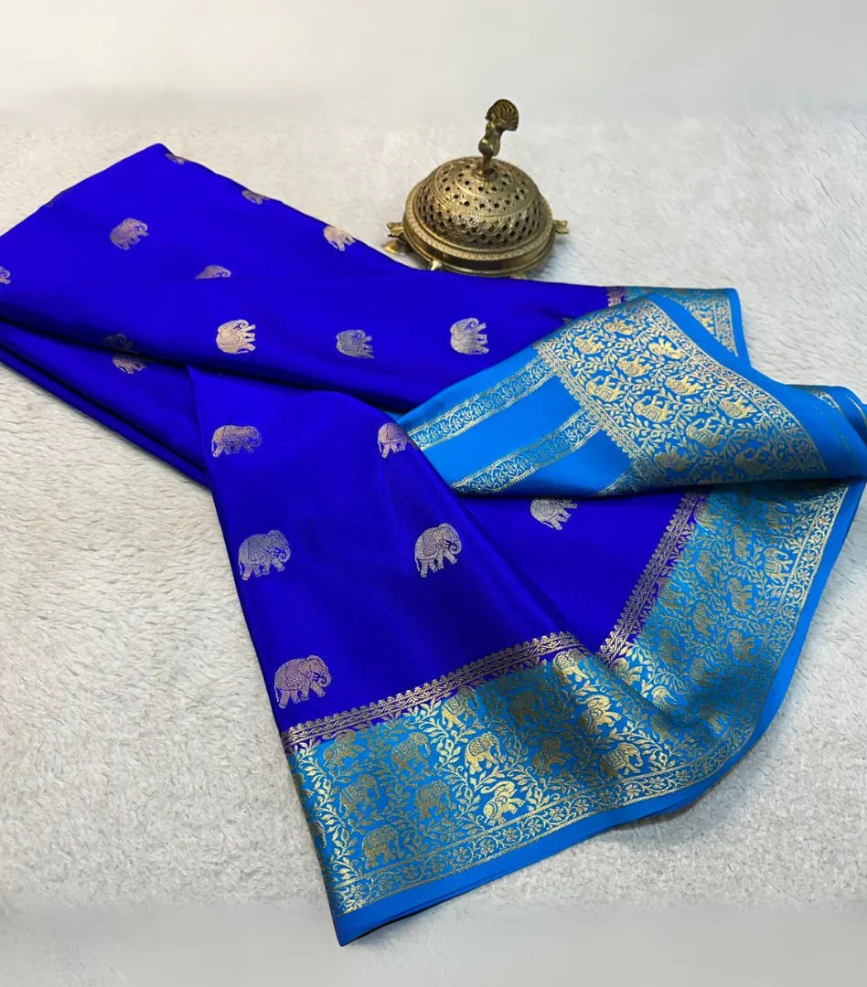 Traditional Mysore Silk Saree